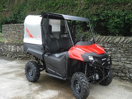 Honda Pioneer Livestock Canopy